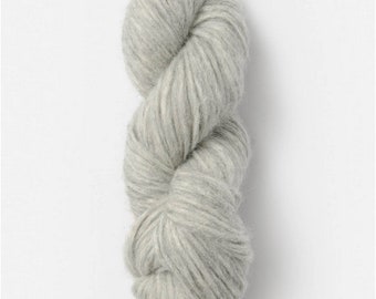 Techno in Metro Silver- Blue Sky Fibers - Baby Alpaca / Merino Wool / Silk - light bulky weight yarn