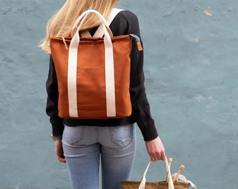 Buckthorn Backpack & Tote - Printed Paper Sewing Pattern by Noodlehead