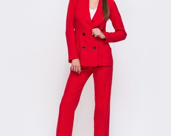 Custom Mucha Print Two Piece Jacket /& Trousers Suit made to measure options for both trousers and jacket
