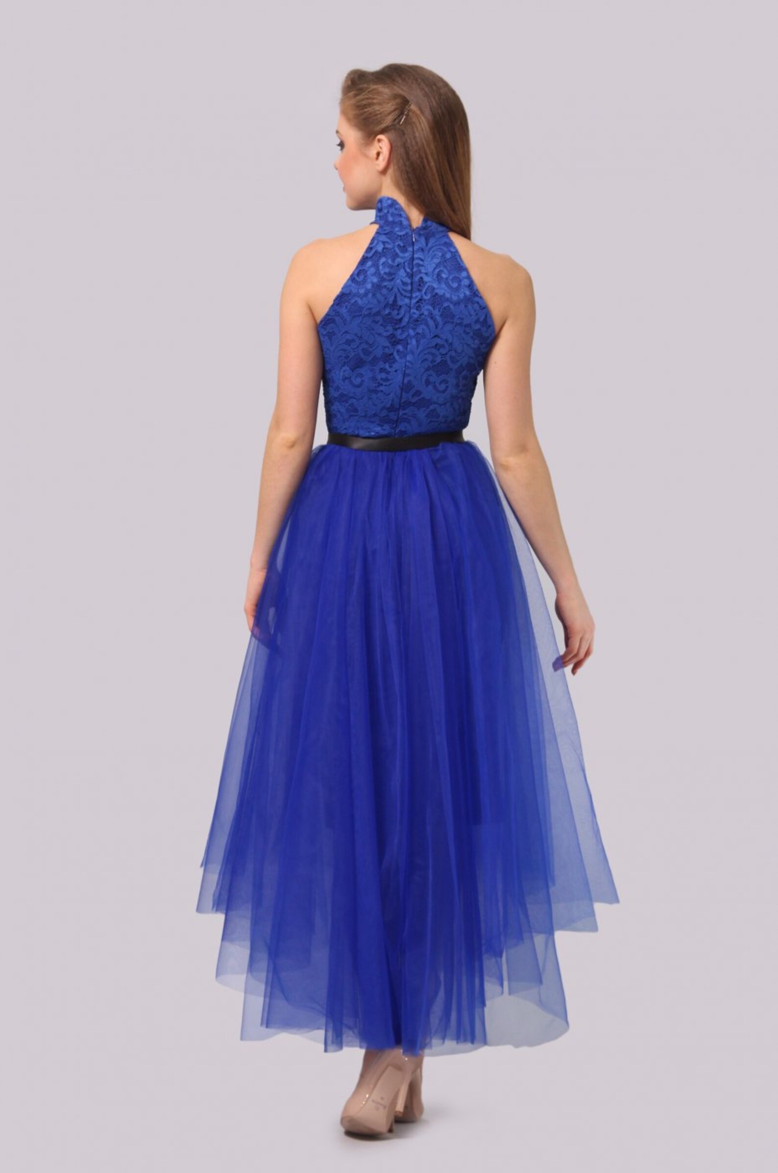 Cobalt blue dress Summer dress bridesmaid dress Evening dress Etsy