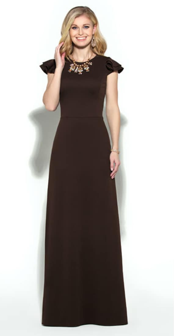 dark chocolate dress