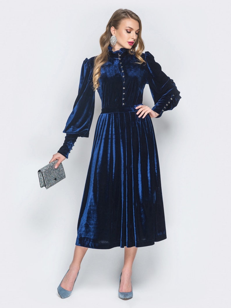Long Sleeve Victorian Dress
