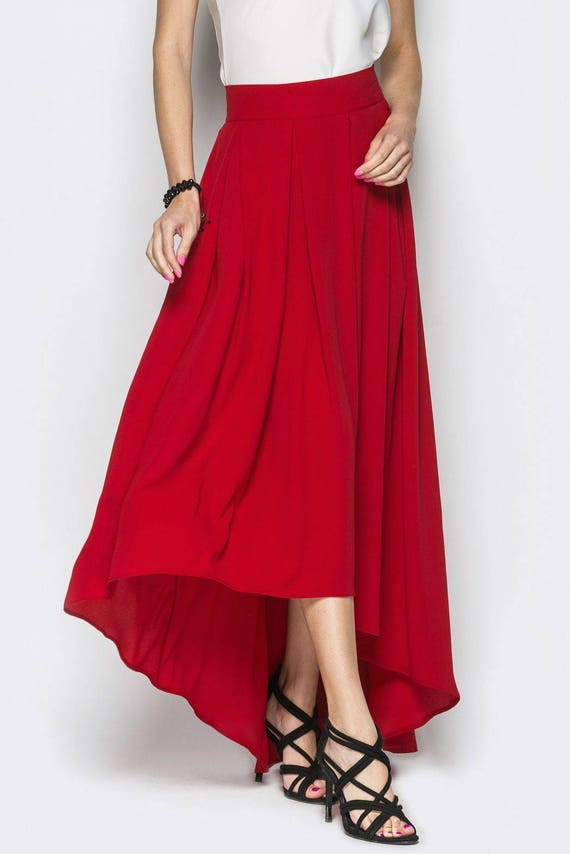 red business casual