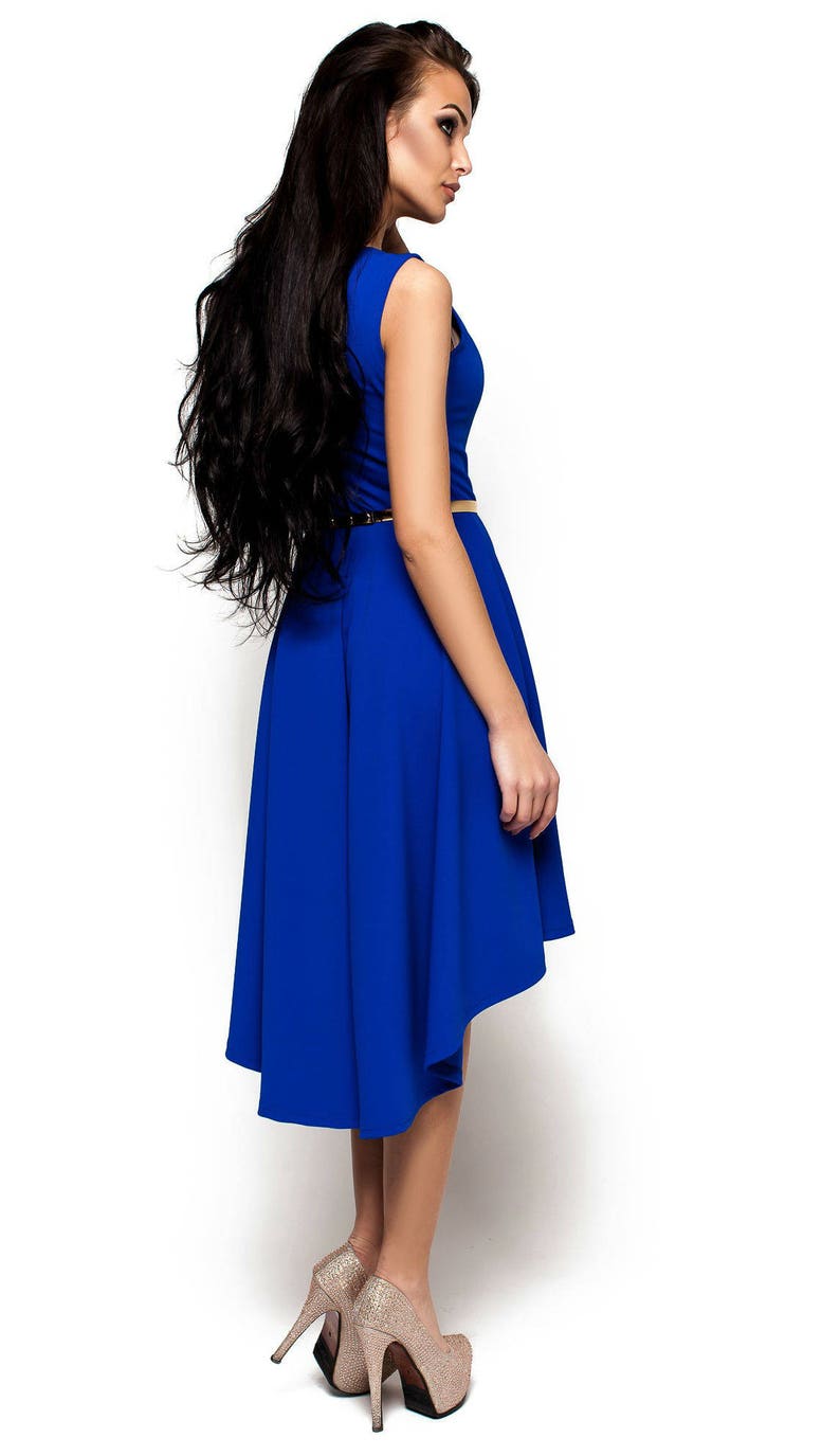 Royal Blue Dress Formal Dress Cobalt Blue Dress for Women New Etsy