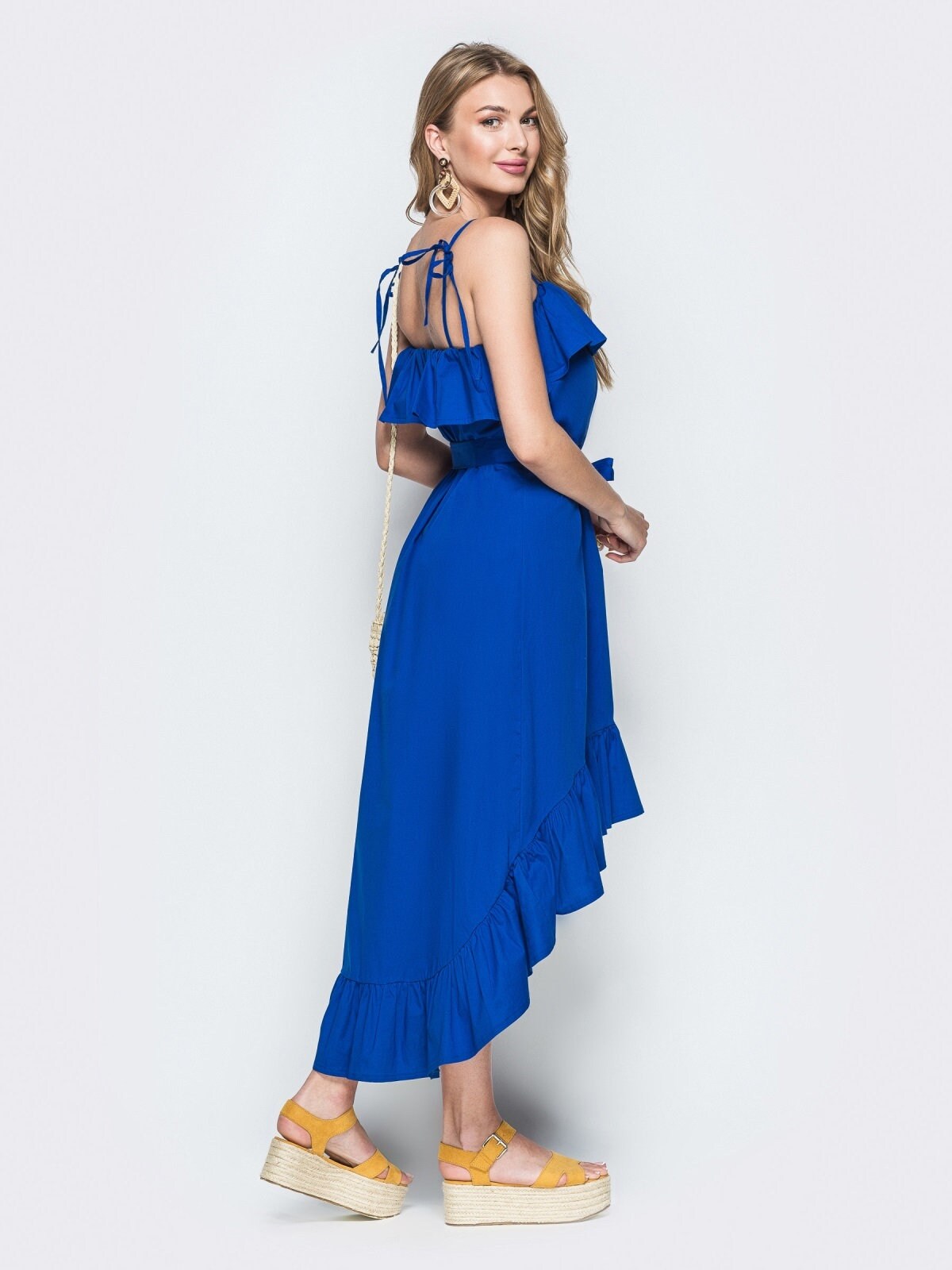 Royal Blue Dress Summer Sundress Beach ...