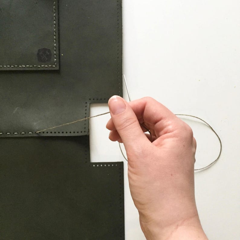 Everyday Tote Leather Tote Bag DIY Kit Leather Bag Etsy