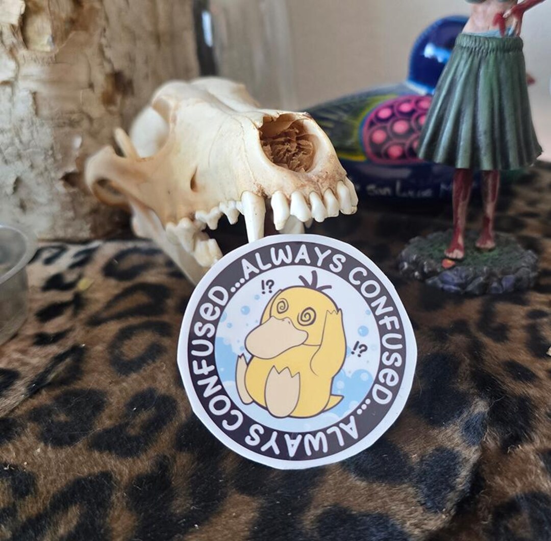 Always Confused Sticker - Etsy
