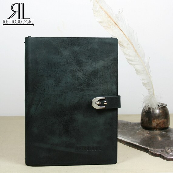 Le Vent Large B5 Refillable Leather Journal Notebook, 10.7