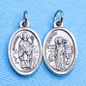 Saint Patrick Medal Saint Bridget Medal Patron Saint of Engineers Ireland Paralegals