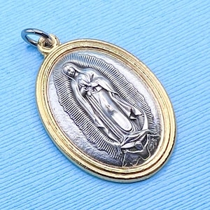 Our Lady of Guadalupe Medal Patron of Mexico City New Spain Puerto Rico Philippines and the Americas