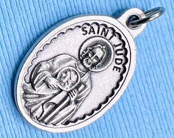 Saint Jude Medal Patron Saint of Lost Causes Desperate Situations Hospitals