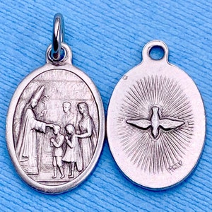 Confirmation Medal Holy Spirit Medal Catholic Medal