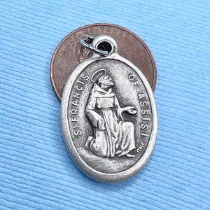 Saint Francis Medal Patron Saint of Animals Ecology Archaeologists Cub Scouts Animal Lovers