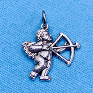 Cupid Charm Cupid with Arrow Charm Love Charm Couples Charm Valentine&#39;s Charm