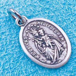 N.S. De Las Mercedes Medal Our Lady of Mercy Patron Saint of Men and Women in Prison Unjustly Sentenced Loneliness Isolation