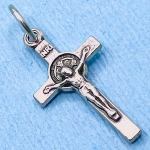Small St Benedict Crucifix St Benedict Protection Crucifix St Benedict Cross Catholic Cross Catholic Crucifix Confirmation Gift