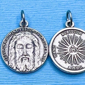 Holy Face of Jesus Medal Holy Face of Christ Medal Shroud of Turin Medal