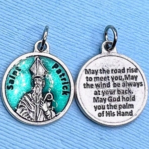 Saint Patrick Medal Patron Saint of Engineers Ireland Paralegals