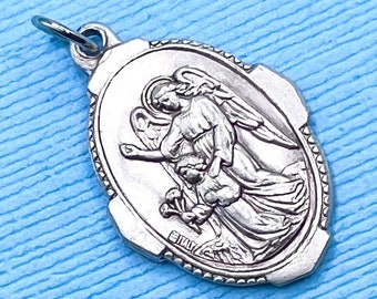 Guardian Angel Medal Guardian Angel Charm Italian Made