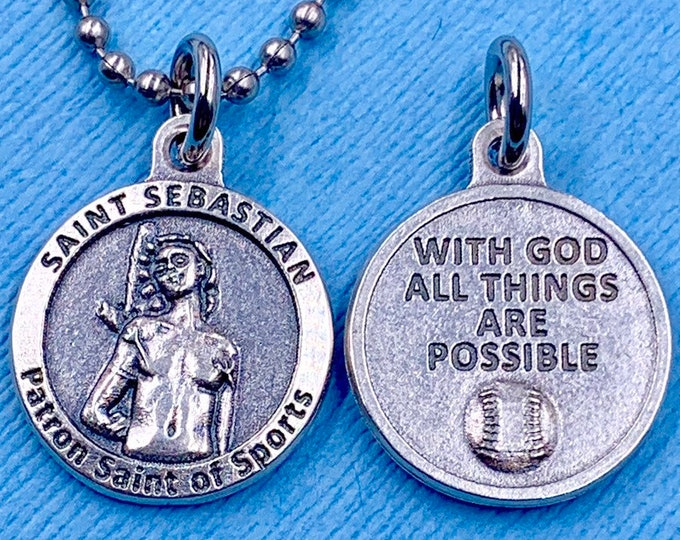 送料無料Heartland Store Men's Oval Sterling Silver Miraculous Medal + 24 Inch Endless Rhodium Plated Chain並行輸入