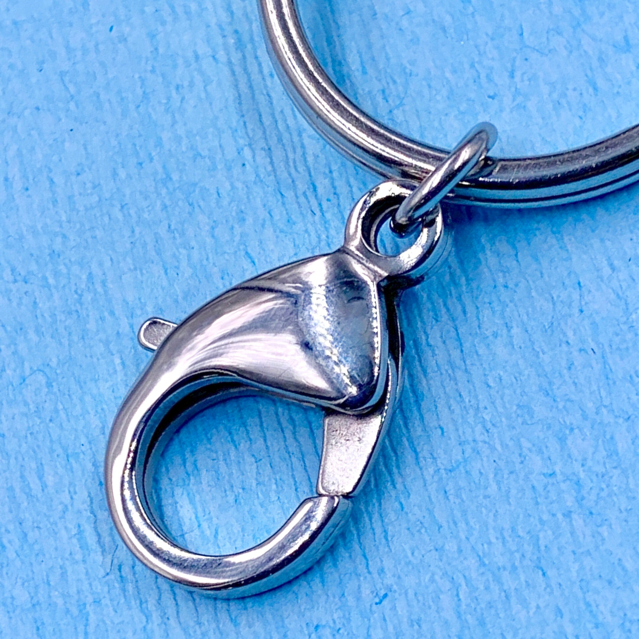 Archangel Michael Key Ring Archangel Michael Clip on Key Ring Etsy