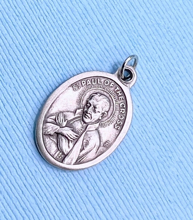 Saint Paul of the Cross Medal Patron Saint of Missionaries Theologians ...