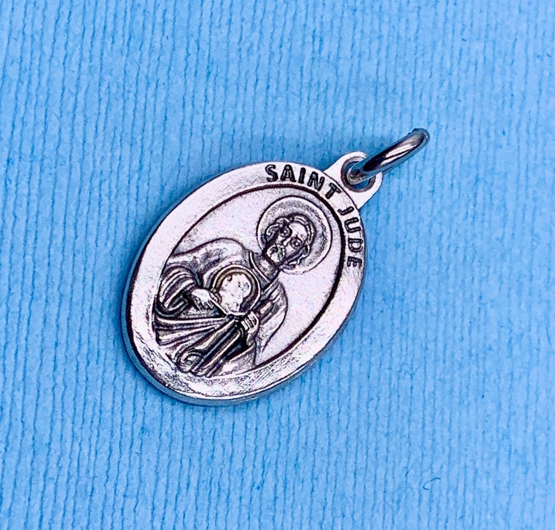 Saint Jude Medal Patron Saint of Lost Causes Desperate Situations ...