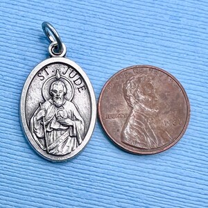 Saint Jude Medal Patron Saint of Lost Causes Desperate Situations ...
