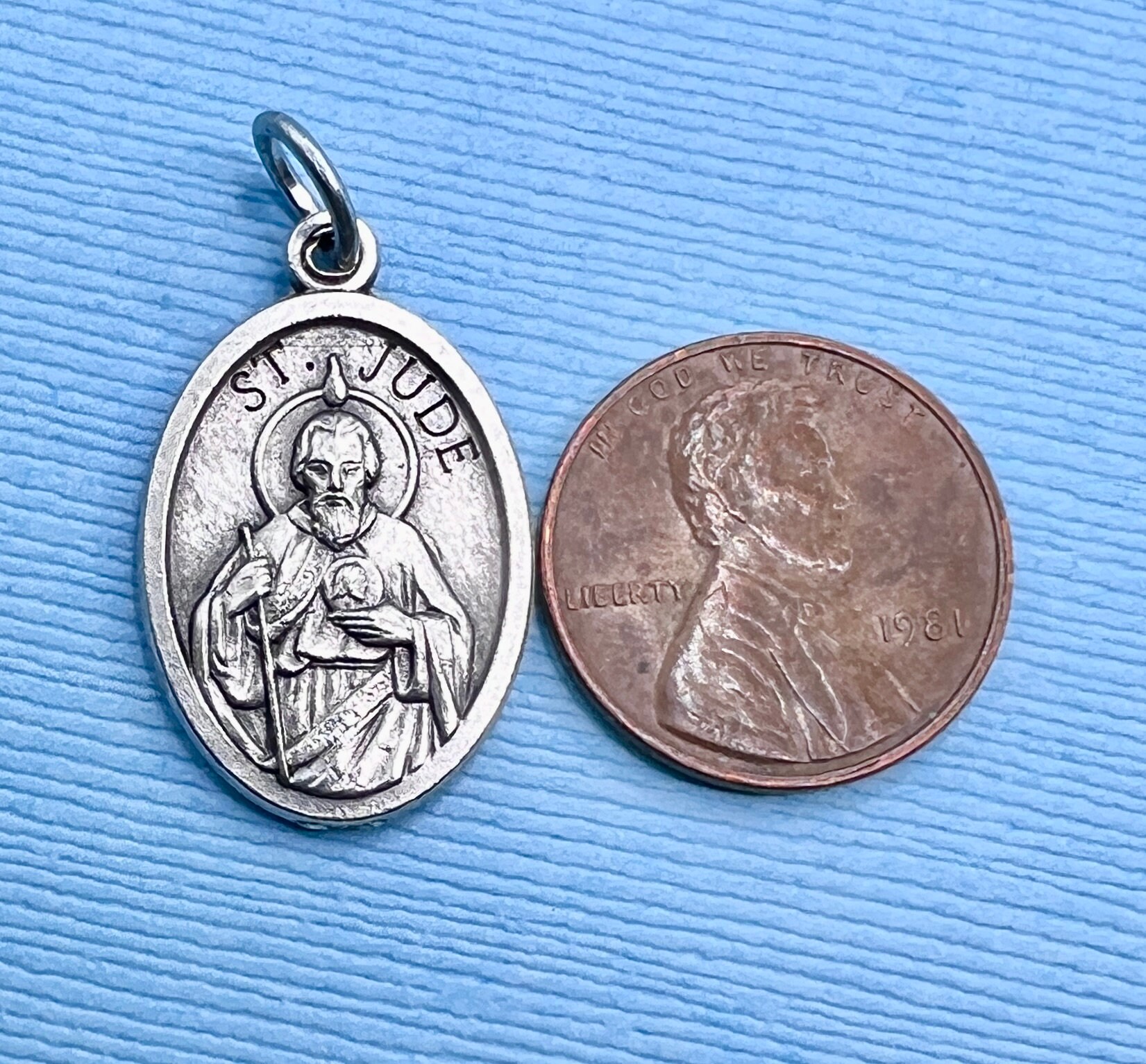 Saint Jude Medal Patron Saint of Lost Causes Desperate Situations ...