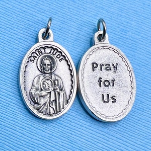 Saint Jude Medal Patron Saint of Lost Causes Desperate Situations ...