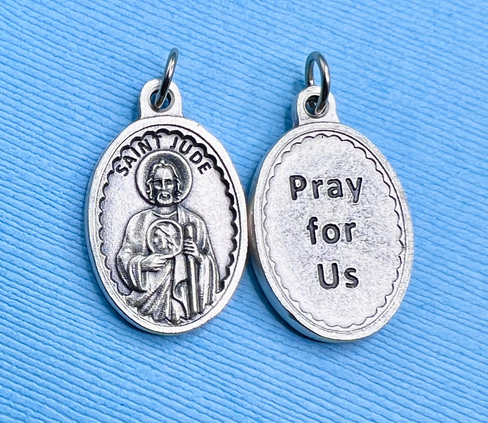 Saint Jude Medal Patron Saint of Lost Causes Desperate Situations ...