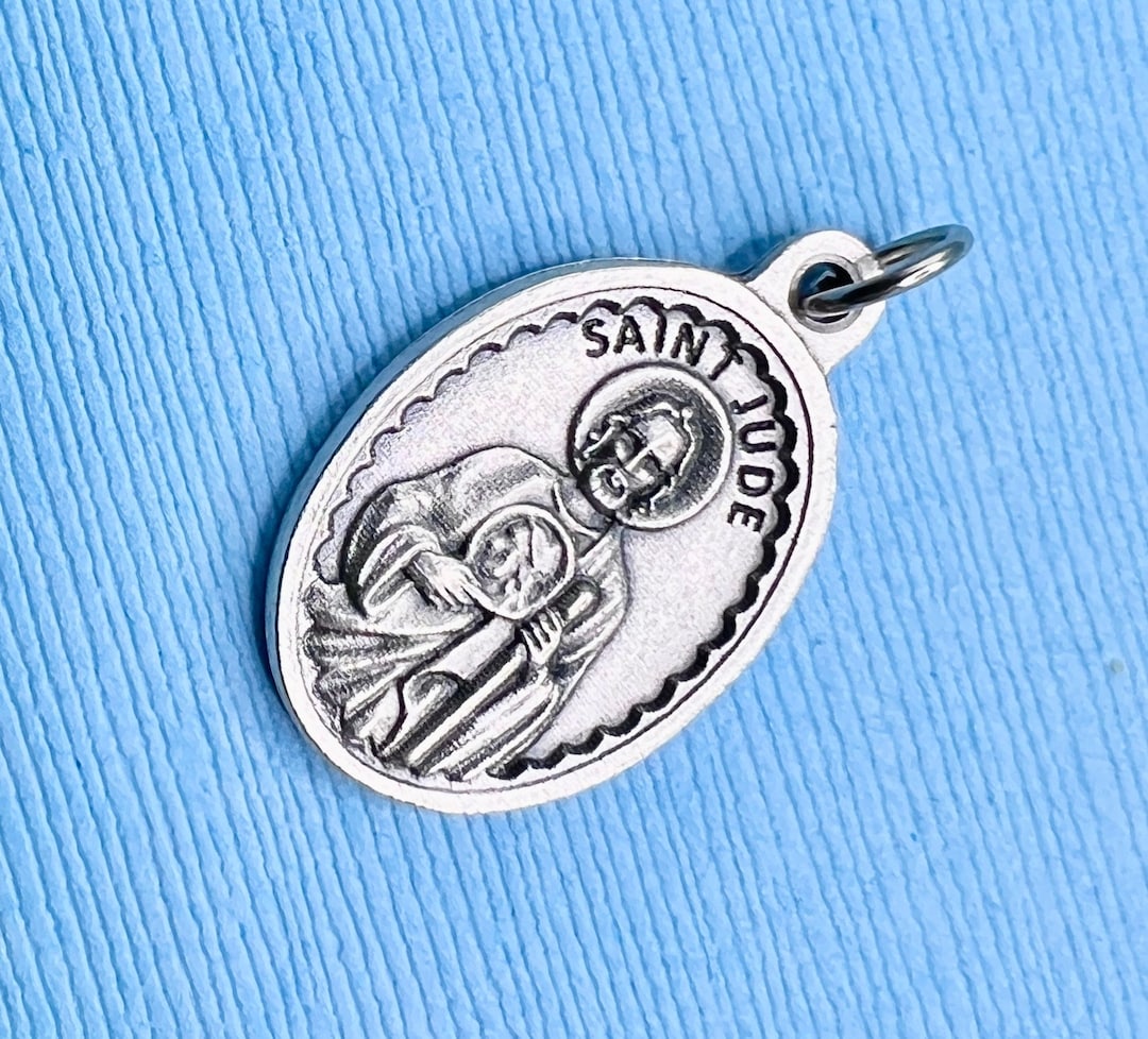 Saint Jude Medal Patron Saint of Lost Causes Desperate Situations ...
