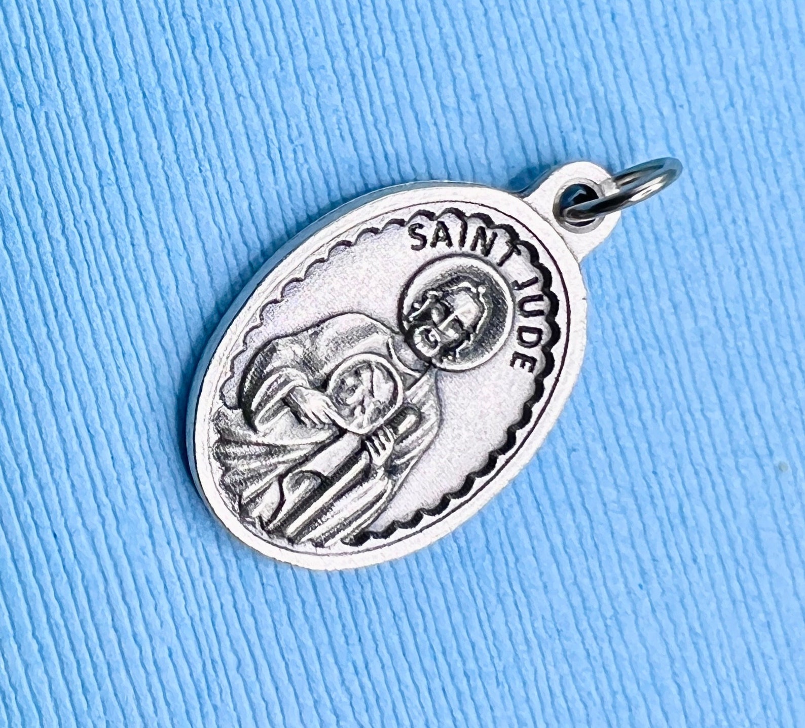 Saint Jude Medal Patron Saint of Lost Causes Desperate Situations ...