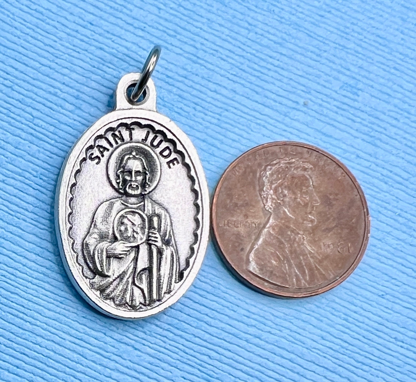 Saint Jude Medal Patron Saint of Lost Causes Desperate Situations ...