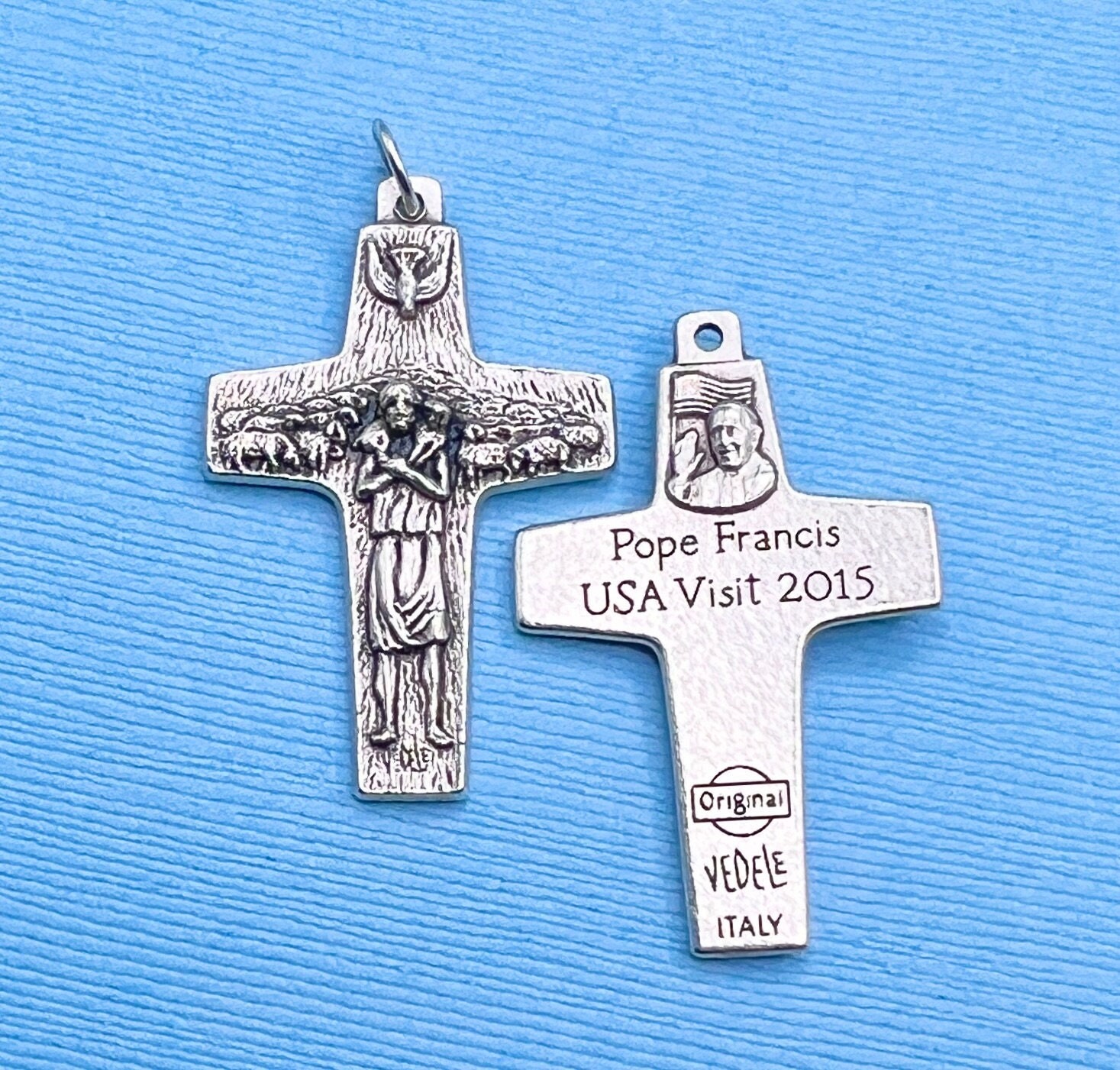 Authentic Pope Francis Pectoral Cross Pope Francis is Known for His Humility Emphasis on God s Mercy Concern for the Poor Etsy