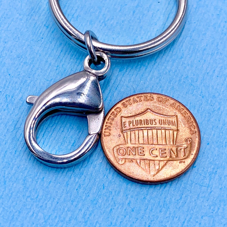 St Hubert Key Ring Patron St of Hunters Mathematicians Etsy