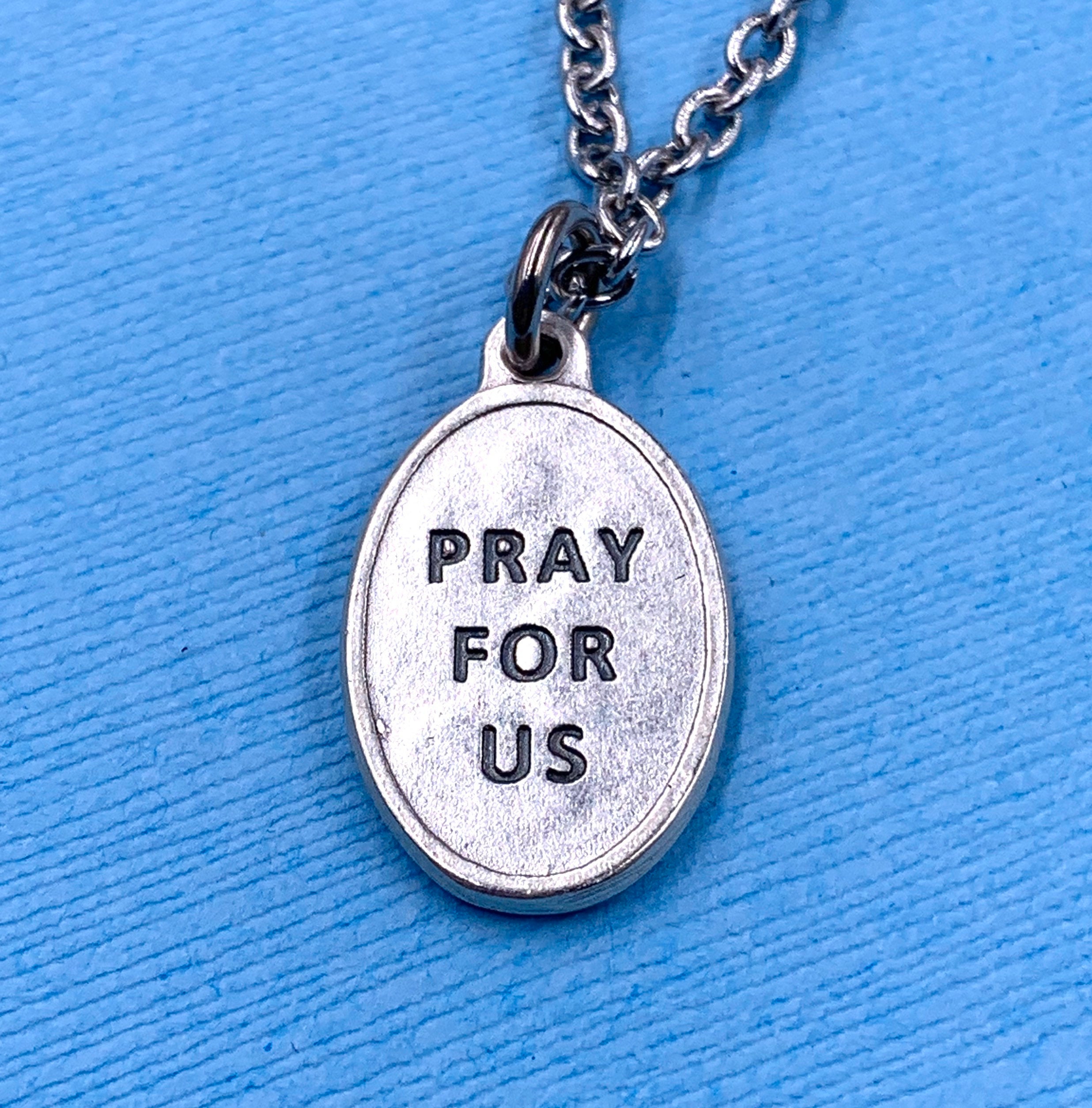 St Brendan Necklace St Brendan Medal Catholic Jewelry Etsy