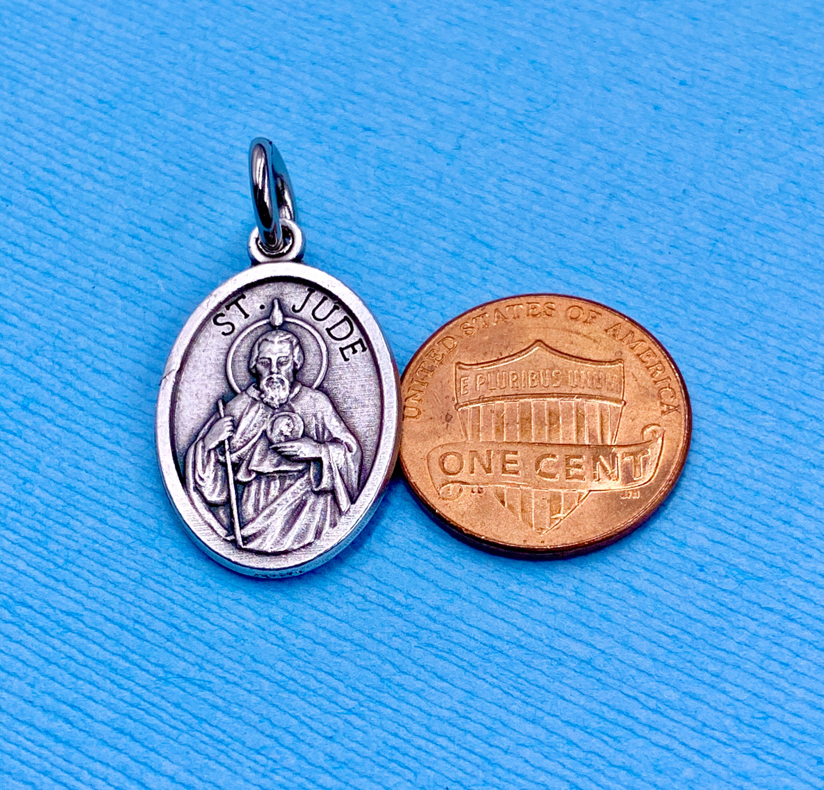 Saint Jude Medal Patron Saint of Lost Causes Desperate Situations ...