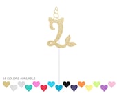 Unicorn Mermaid 2 Cake Topper | Second Birthday | Mermaid Unicorn Party Il_170x135