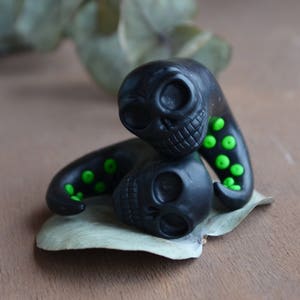 Tentacles skull gauges ear plug,Polymer clay real gauges,Custom diameter 6,8,10,12,14,16,18,20mm;2g,0g,00g;5/16&quot;,3/8&quot;,1/2&quot;,9/16&quot;,5/8&quot;,3/4&quot;