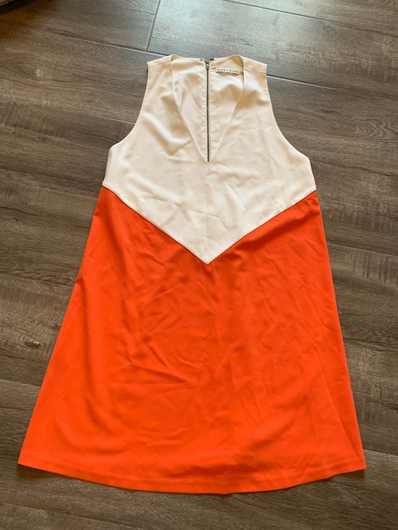 Alice & Olivia Retro Style Colorblock dress