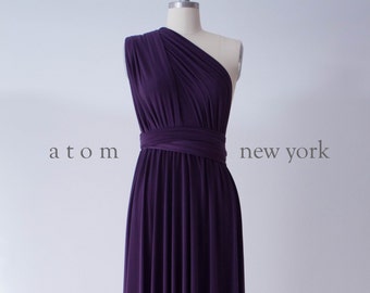 dark purple dresses