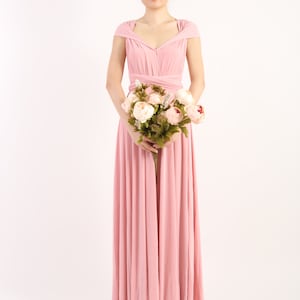 Floor Length LONG Ball Gown Maxi Infinity Dress Convertible Formal Multiway Wrap Dress Bridesmaid Dress Evening Dress Wedding Bridal Party