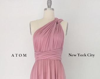 sachin and babi light blue dress Dusty Rose Endless Multiway Convertible Beach Wedding Bridesmaid Dresses Multiway Bridesmaid Dresses Dusty Rose / Regular Size 1 (Au/Uk 4~14/US 0~10/