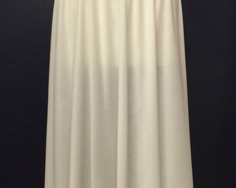 White Half Slip (For Our Lighter Colored Dresses available in both Knee Length and Floor Length)