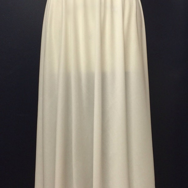 White Half Slip (For Our Lighter Colored Dresses available in both Knee Length and Floor Length)