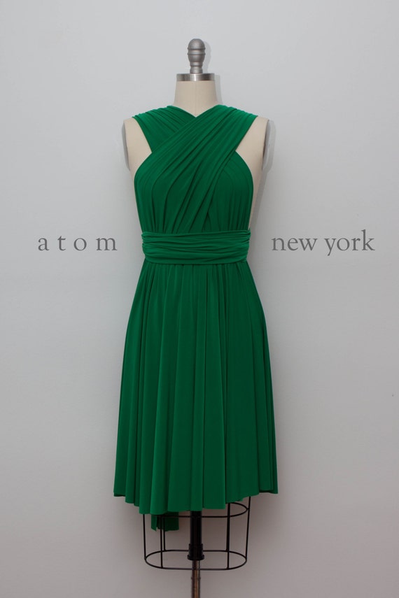 emerald multiway dress