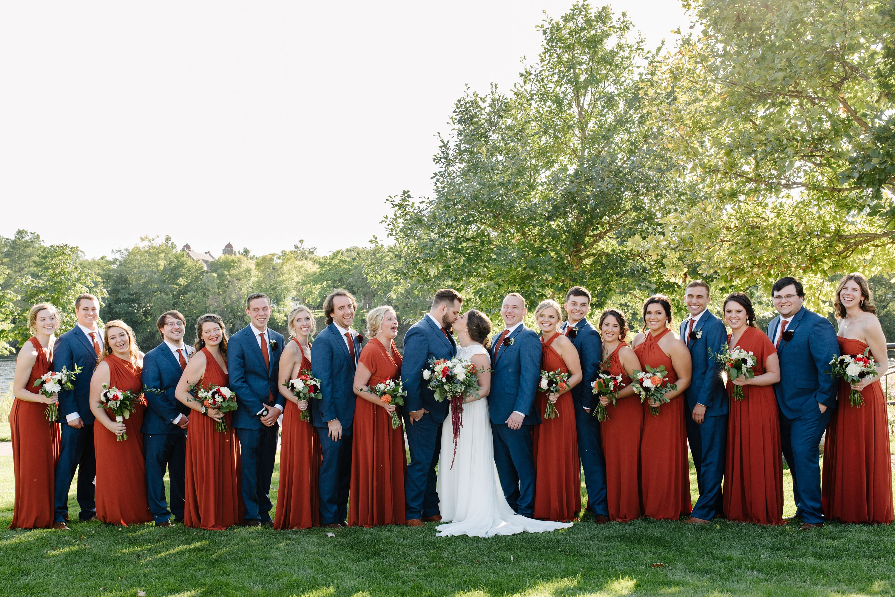 red and blue bridesmaid dresses Sheath Spaghetti Straps Floor Length Black Red Bridesmaid Dress