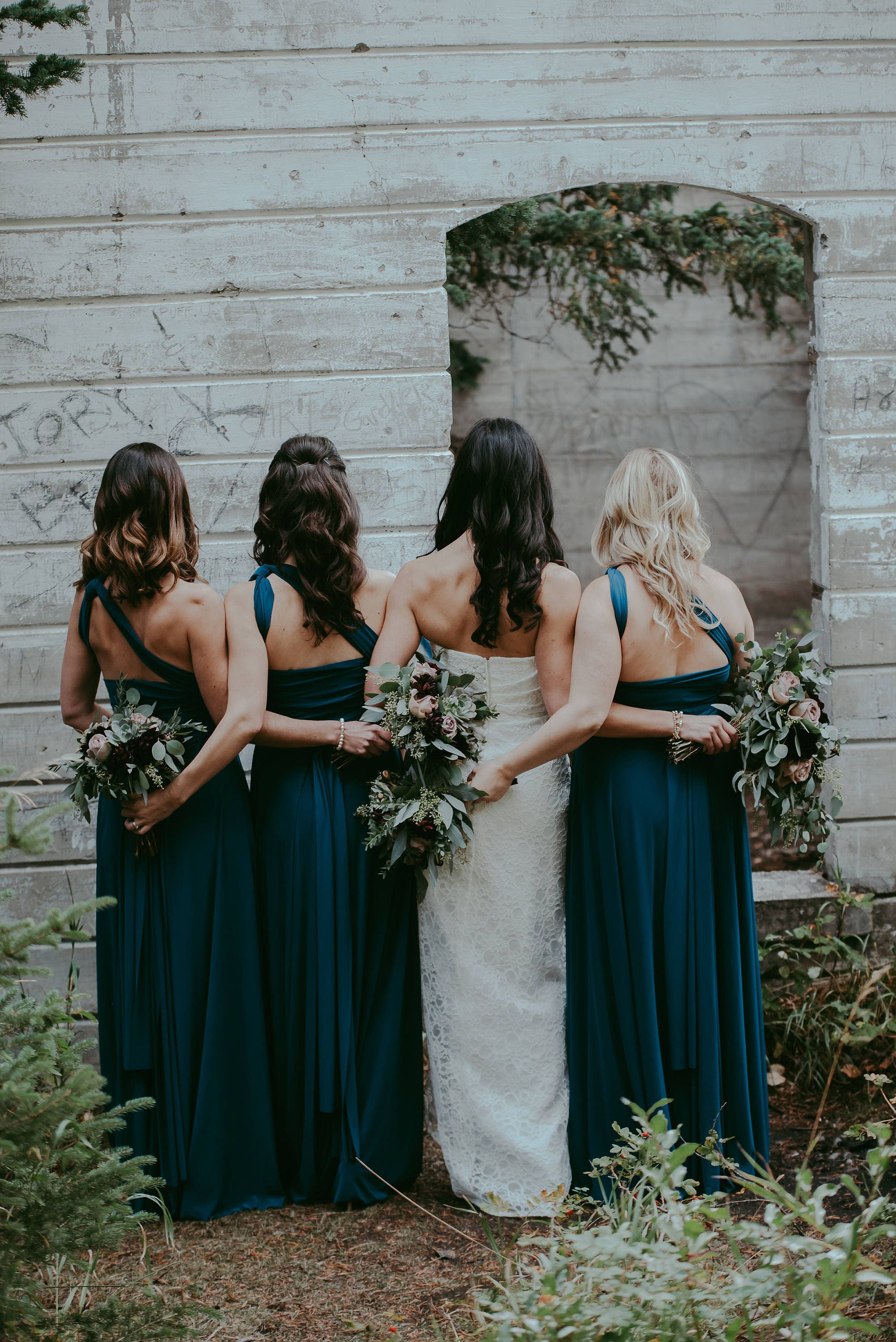 bridesmaid ball dresses Lace V Neck Bridesmaid Dresses Sexy Illusion Back Tulle Dresses Lavender / 16