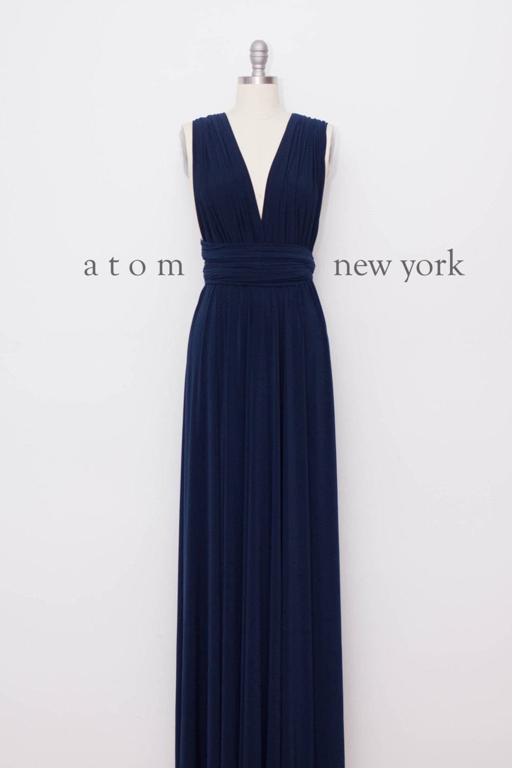 navy infinity dress